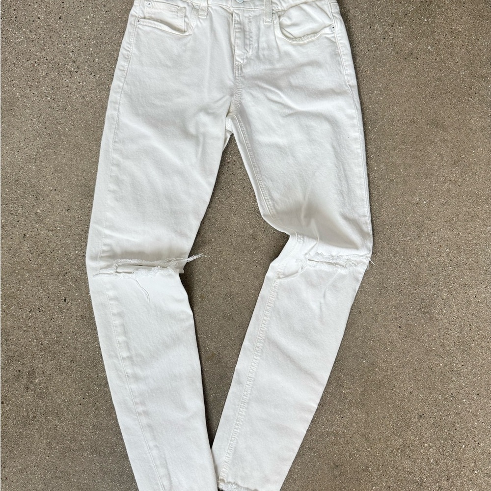 Joe's Jeans White Skinny Women Jeans